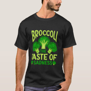 T-shirt Fanatique de la nourriture vegan haineux de brocol
