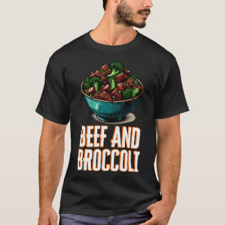 T-shirt Fanatique de la restauration rapide au bœuf et au 