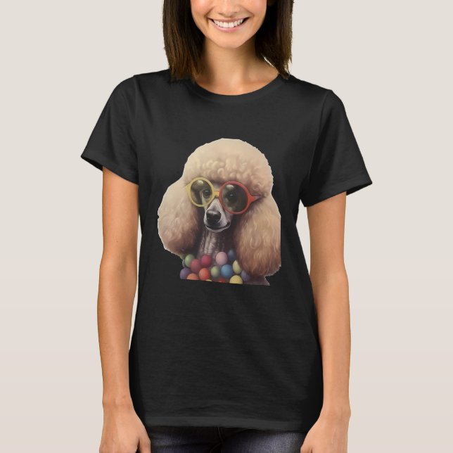 T-shirt Fancy and Fabulous Poodle (Devant)