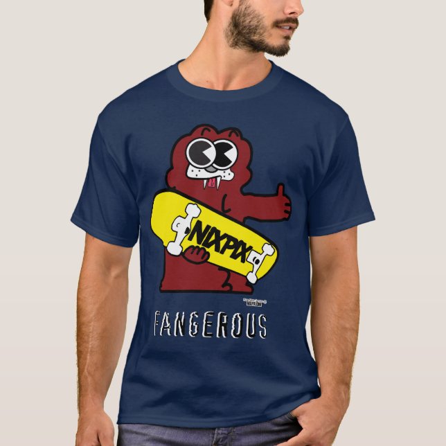 T-shirt Fangerous (foncé) (Devant)