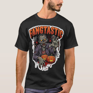 T-shirt Fangtastiques citrouilles de jackolanterns zombies
