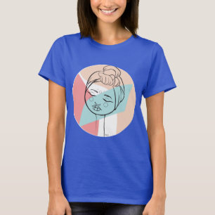 T-shirt Fanm Flè Marétèt