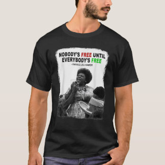 T-shirt Fannie-Lou-Hamer Liberté civile Liberté Historique