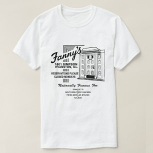 T-shirt Fanny's Restaurant, Evanston, IL