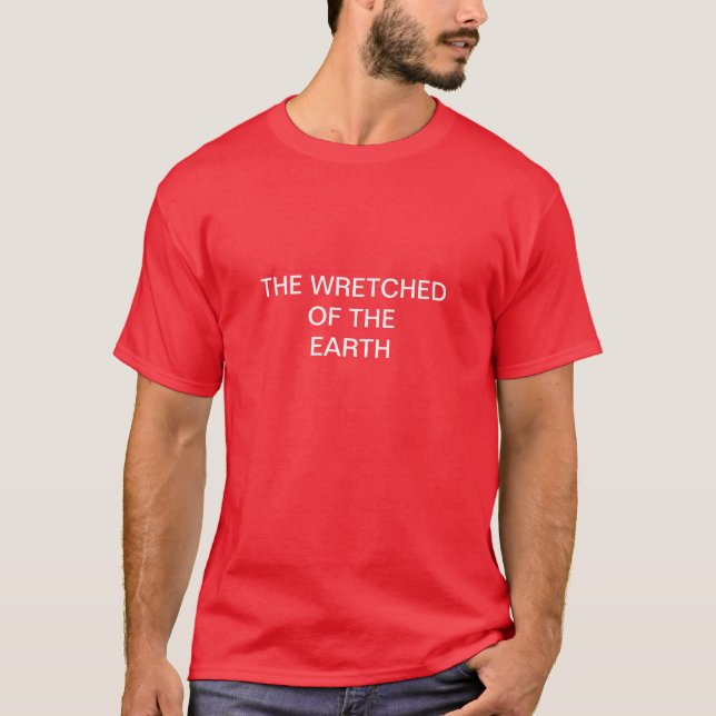 T-shirt fanon de frantz (Devant)