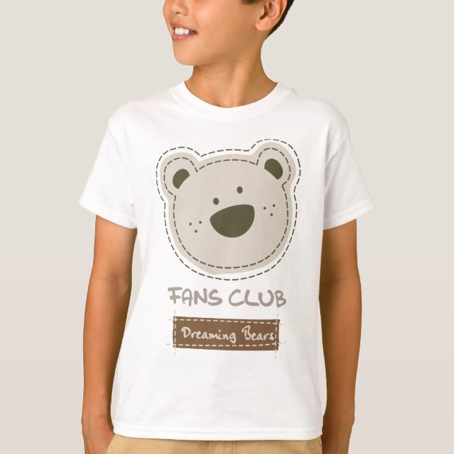 T-shirt Fans Club Dream Bears (Devant)