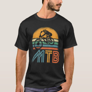 T-shirt Fans de vélos vintage VTT enfants vélo de montagne