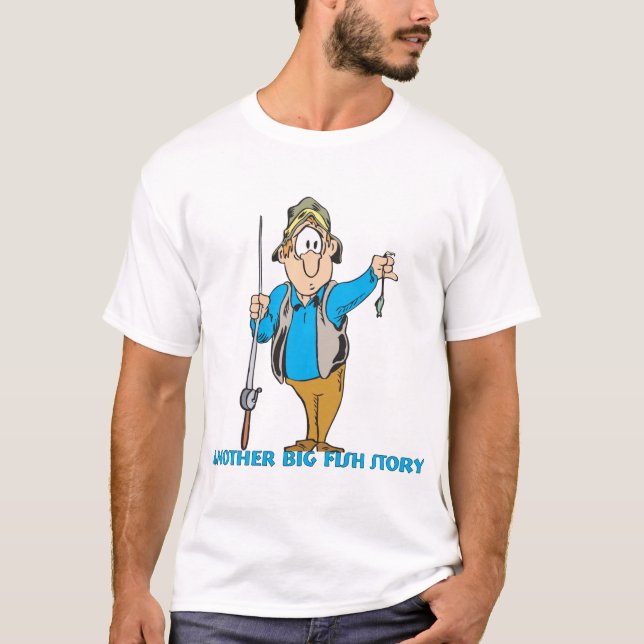 T-shirt Fantaisie Pêche Chemise Humour Pêche Gros Poisson (Devant)