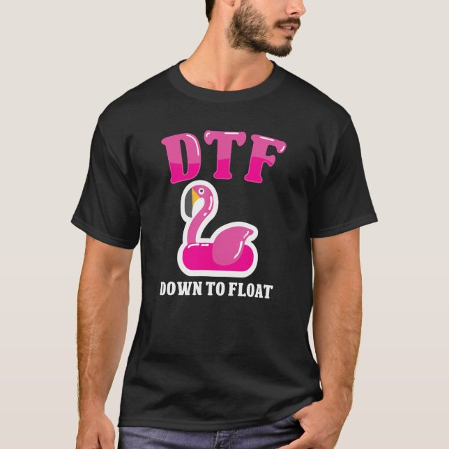 T-shirt Fantaisie Tuyau De La Rivière DTF Vers Flottant Fl (Devant)