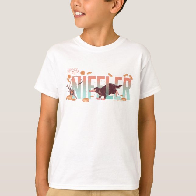 T-shirt Fantastique bêtes Niffler (Devant)