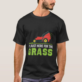 T-shirt Fantastique Chemise De Fer De Pelouse Je Suis Just