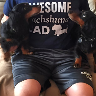 T-shirt Fantastique Chemise Papa Dachshund