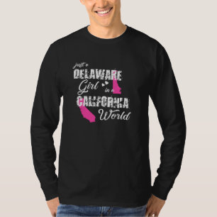 T-shirt Fantastique Chemises Delaware Juste Une Fille Dela
