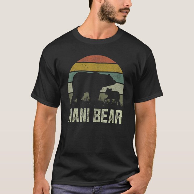 T-shirt Fantastique Fête des mères Grand-mère Enfants Nani (Devant)