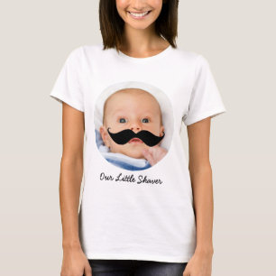 T-shirt Fantastique nouvelle maman Petit Shaver Mustache C