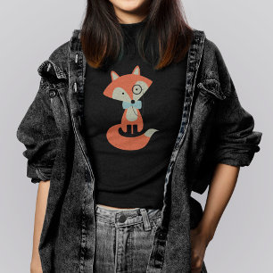 T-shirt Fantastique Renard Rouge Hipster