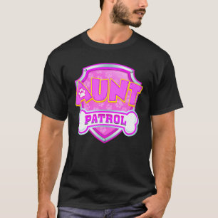 T-shirt Fantastique Tante Patrol Chien Maman, Papa Pour Ho