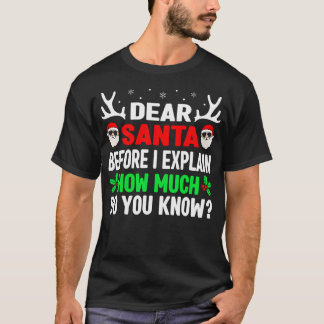 T-shirt Fantastiques Chemises de Noël Enfants Adultes Cher