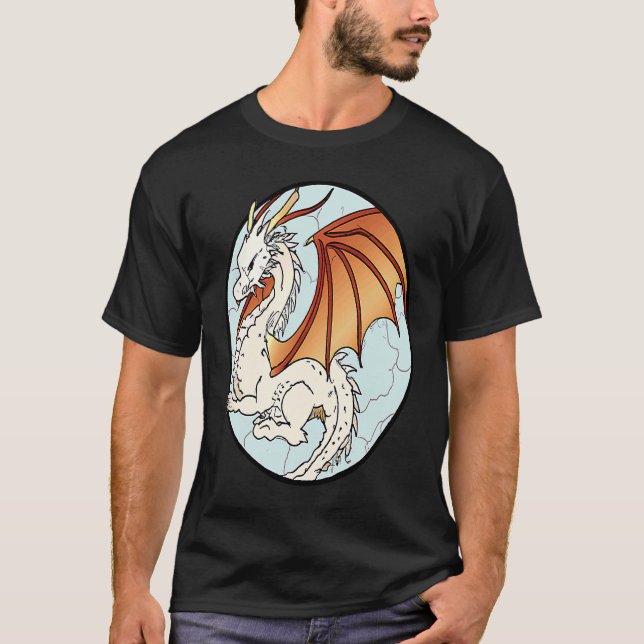 T-shirt Fantasy dragon  18 (Devant)