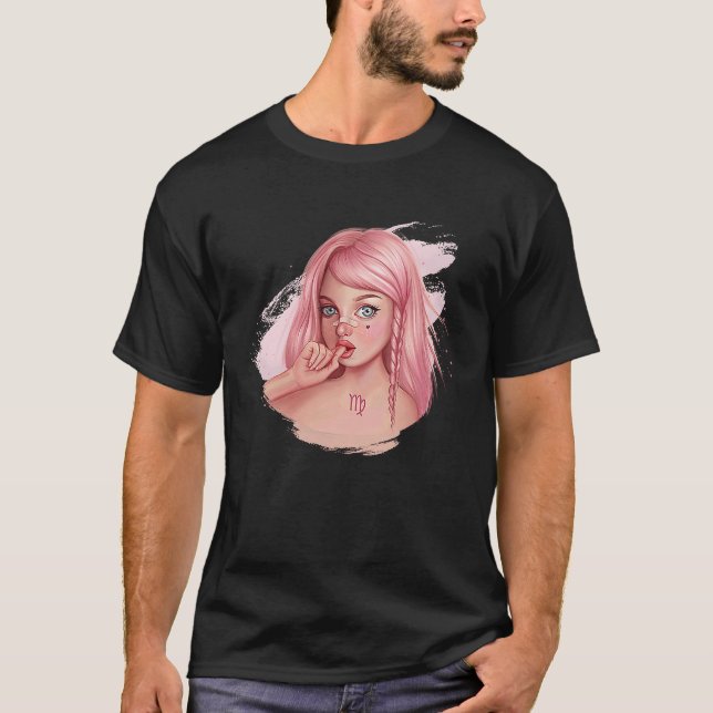 T-shirt Fantasy Zodiac Virgo (Devant)
