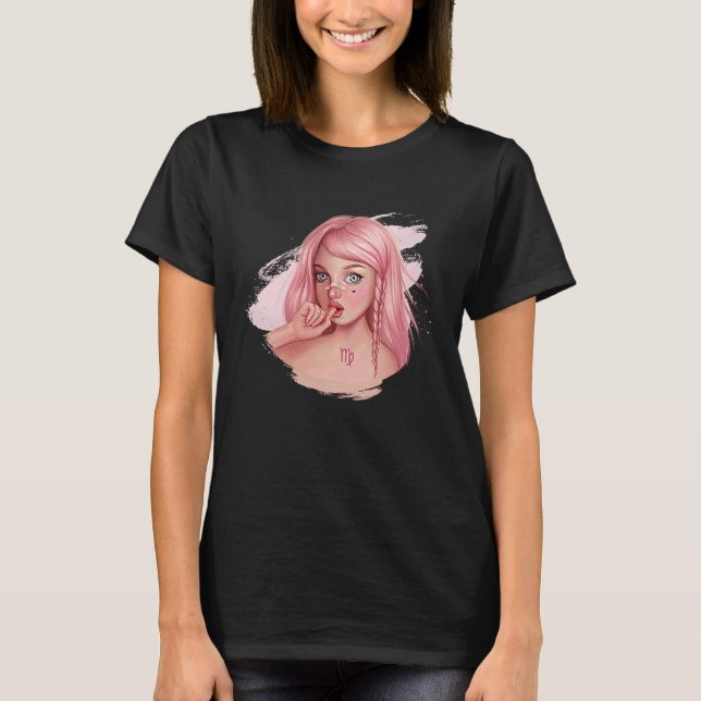 T-shirt Fantasy Zodiac Virgo (Devant)