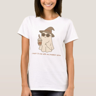 T-shirt Fantôme avec café