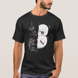 T-shirt Fantôme Bouh Carnaval Halloween Anniversaire Garço