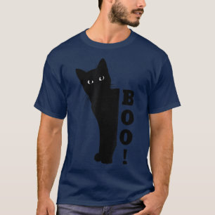 T-shirt Fantôme Chat Boo Animal Animal Animateur Drôle Cac
