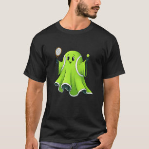 T-shirt Fantôme de citrouille drôle de tennis Boo Hallowee