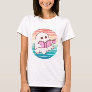 T-shirt Fantôme de feuille de lecture