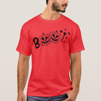 T-shirt fantôme de la désapprobation boo halloween avec so