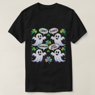 T-shirt Fantôme de la Saint Patrick Shamrock de Fantôme ar