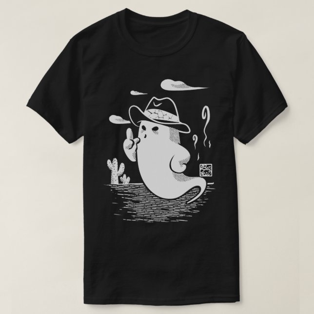 T-shirt Fantôme De L'Occident (Design devant)