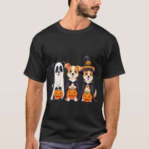 T-shirt Fantôme de retriever doré Halloween Tour ou traité
