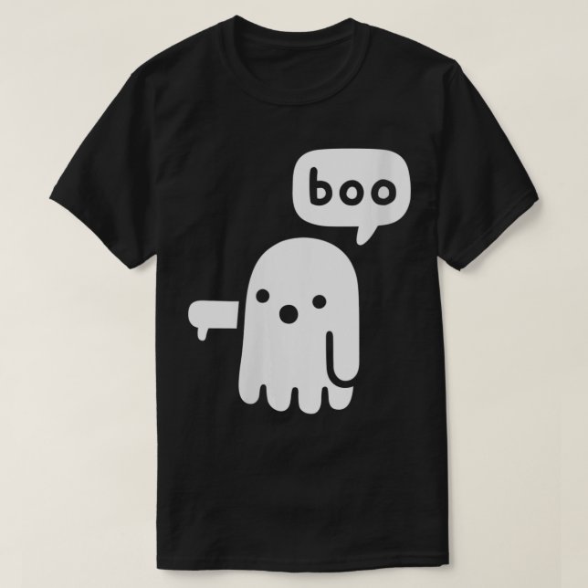 T-shirt Fantôme des femmes de désapprobation VNeck (Design devant)