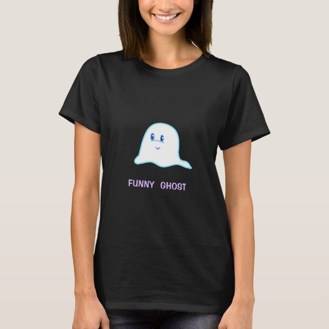 T-shirt Fantôme drôle d'Halloween (Devant)