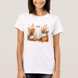 T-shirt Fantôme en Dentelle Floral