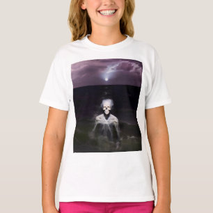 T-shirt Fantôme en mer - Peinture à l'huile