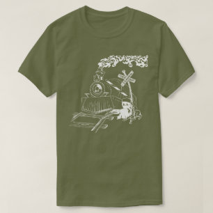 T-shirt fantôme et gravier