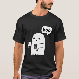 T-shirt Fantôme hurlant Boo Désapprobation