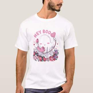T-shirt Fantôme mignon drôle Halloween