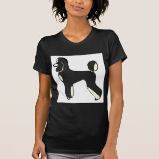 T-shirt Fantôme noir et crème