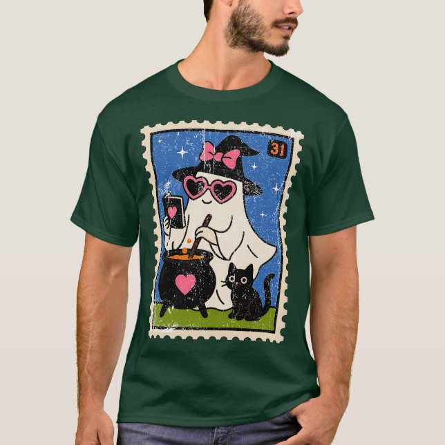T-shirt Fantôme remuer le pot (Devant)