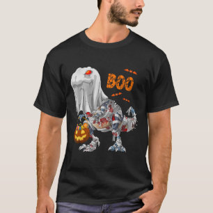 T-shirt Fantôme Zombie Momie Dinosaur Drôle Boo Halloween 
