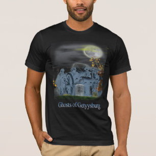 T-shirt fantômes de gettysburg