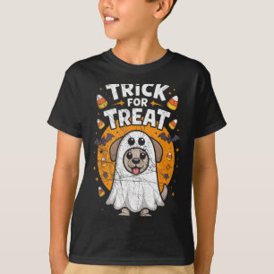 T-shirt Farce ou Friandise Drôle Amateur de Chiots - Fantô
