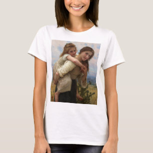 T-shirt Fardeau agréable par William Adolphe Bouguereau