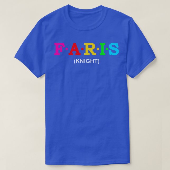 T-shirt Faris Knight (Design devant)