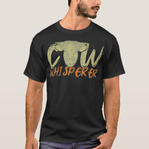T-shirt Farm Animal Lover Farmer Venin Cow Whisperer Cute