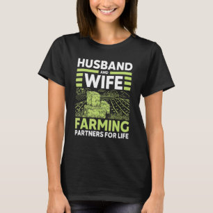 T-shirt Farm Owner Farming Partner Husband Wife Farmer